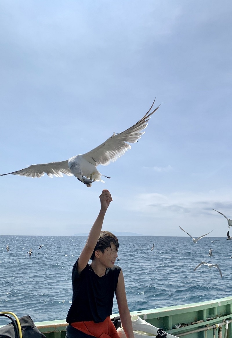 鳥使い河本　紗江